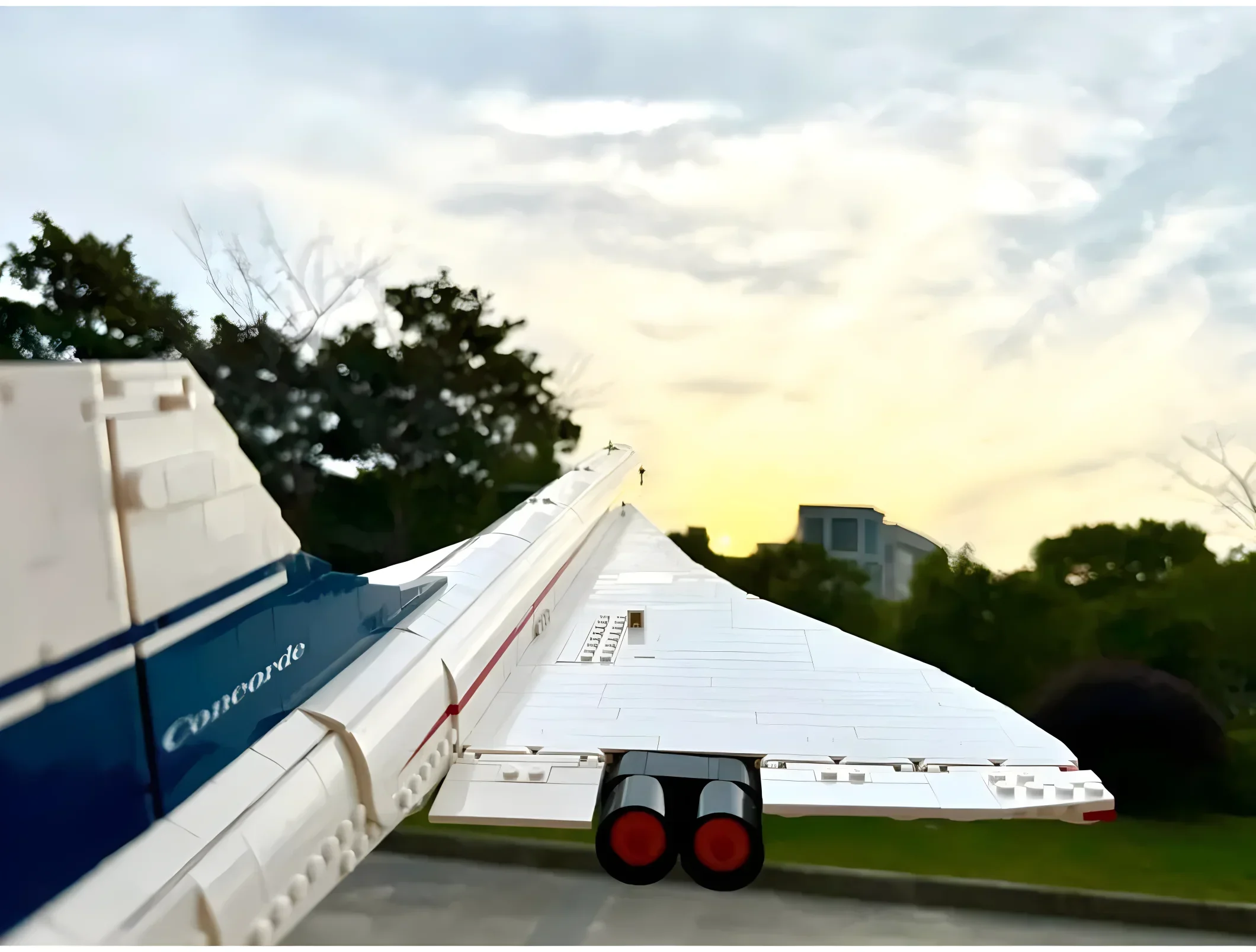 10318 Airbus Concorde Building Kit Supersonic Airliner Space Shuttle Model Kids Holiday Family ornaments Birthday