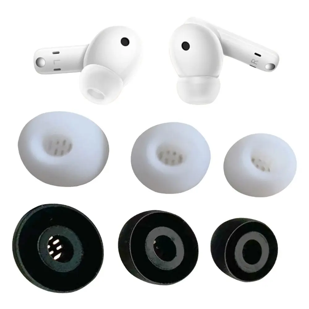 

Replacement Ear Tips Earbuds For HUAWEI FreeBuds 5i Earphones Anti-Slip Ear buds Eartips Earpads Cover 6Pcs L/M/S