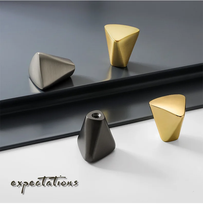 Description Picture 4 of itemAOBT Black Golden Bedroom Cupboard Handle Kitchen Cabinet Storage Wardrobe Door Knob Dressers Furniture Drawer Pulls Bar Handle