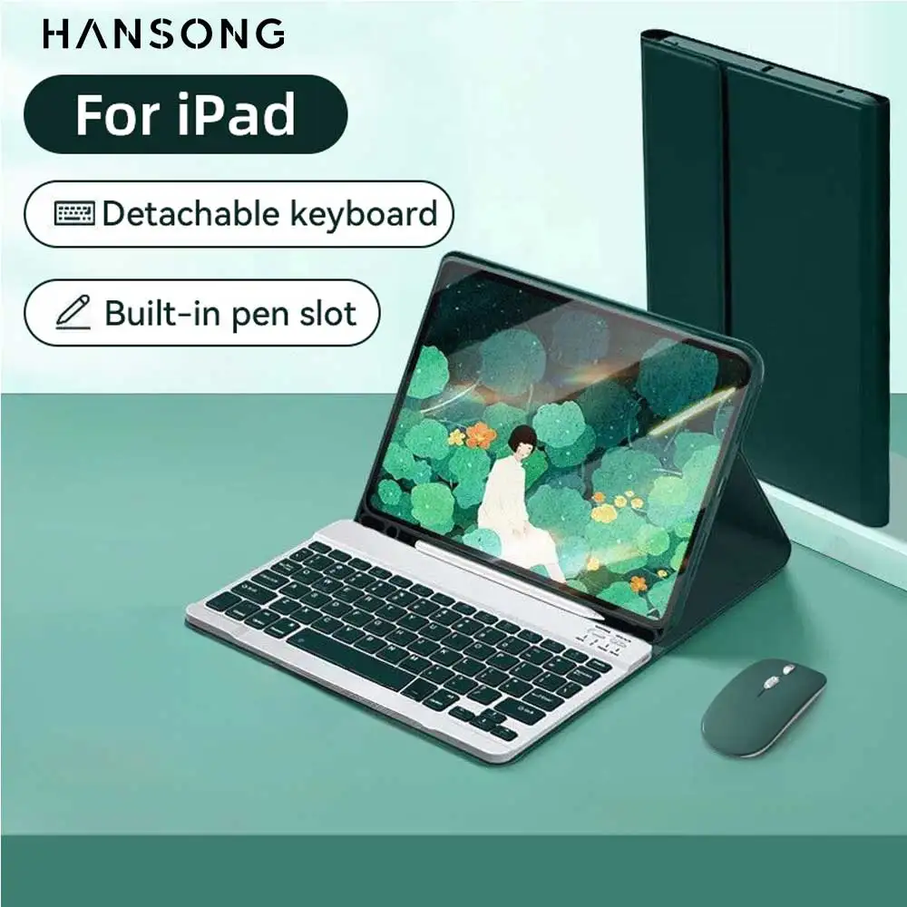 Versatile Keyboard Case for iPad - Enhanced Protection and Functionality