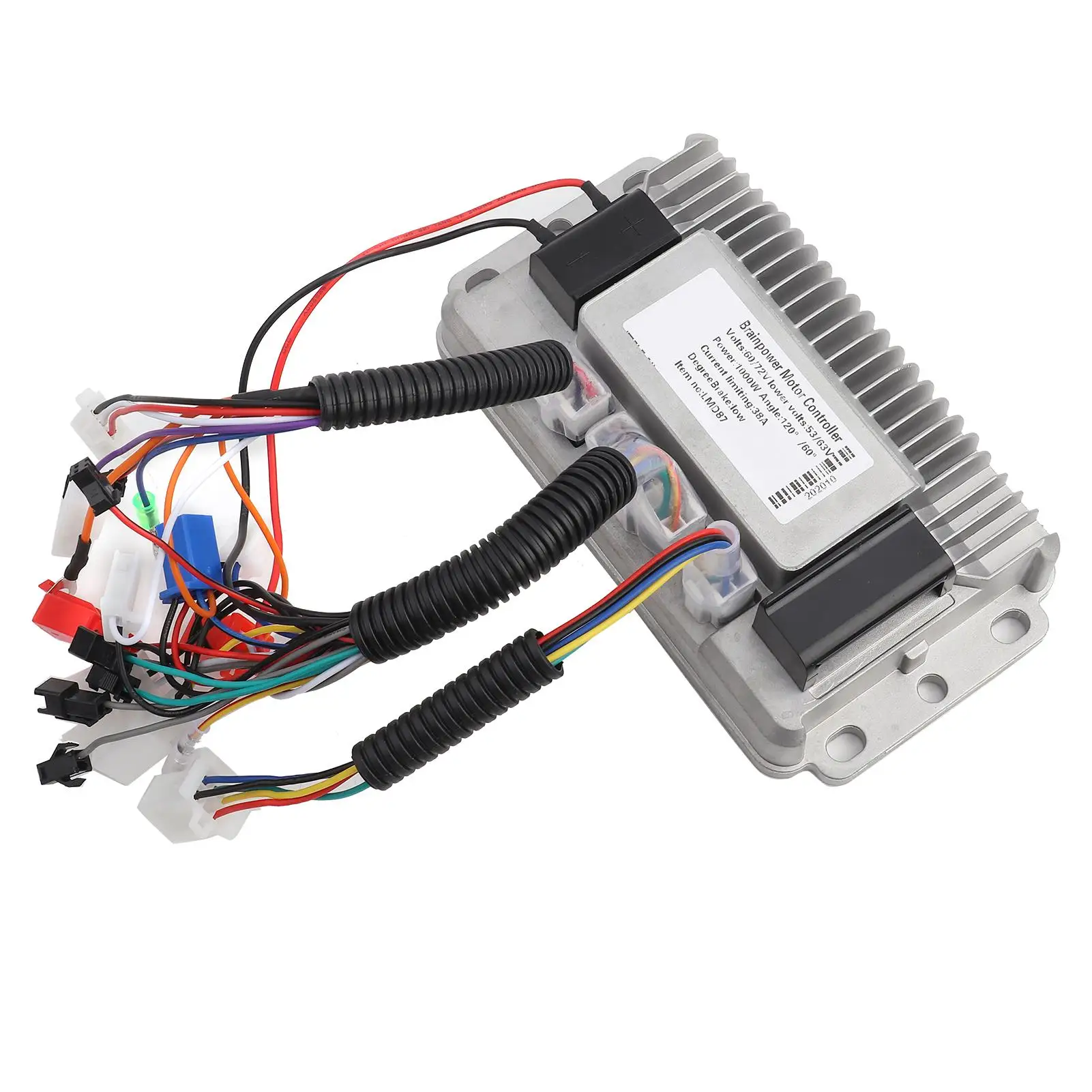 

Electric Scooter E-Bike Controller 36V-72V Brushless 500/1000W Aluminum Shell - 3 Mode Sine Wave