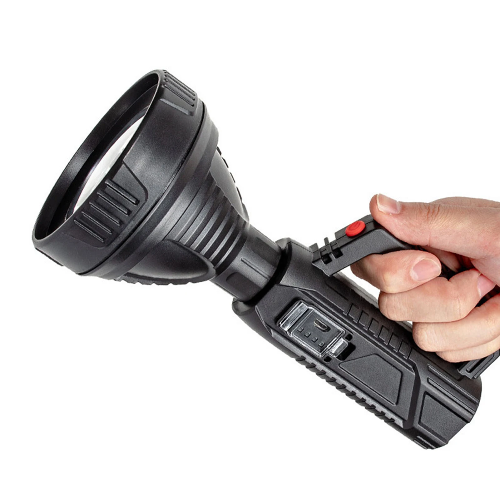 

Handled LED Electric Torch High Power Shock-Proof Flashlight for Travelling Vacation Camping NOV99