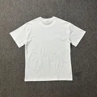 T-shirt imprimé en coton pour homme, vêtements de mode urbaine, style avant-gardiste, design rétro surdimensionné. Convient aux hommes et aux femmes. 2