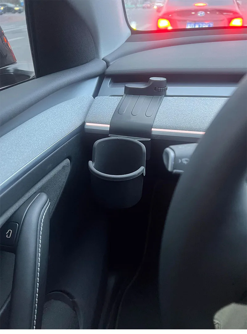 For Tesla Model Y 3 2019-2025 Model Y 2019-2025 Dashboard Water Cup Holder Car