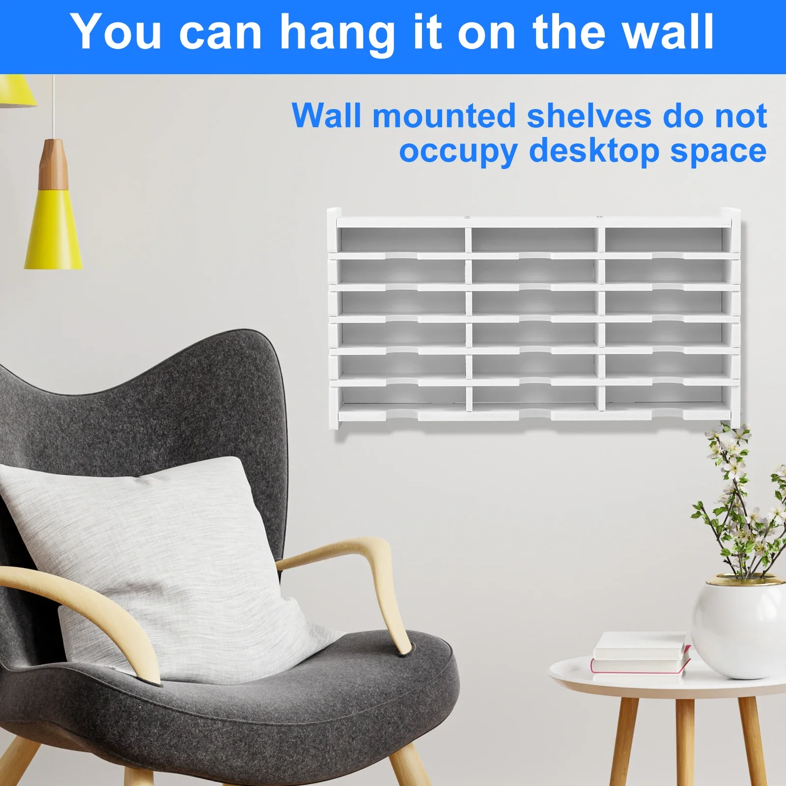 18 Slots Ink Pad Storage Holder Stamp Pad Storage Organizer, Ink Pad Storage Stamp Holder Storage Rack for Crafts Supplies