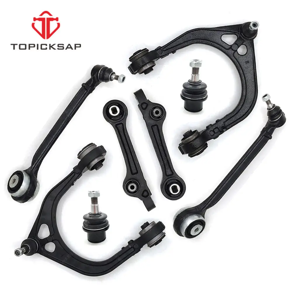 TOPICKSAP Front Upper Lower Control Arm Ball Joint Suspension Kit 8pc