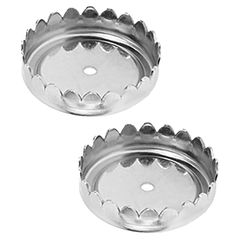 

2 Pcs Supplies Soap Suction Cup Wall Hanging Holder Stainless Steel Bathroom Organizer