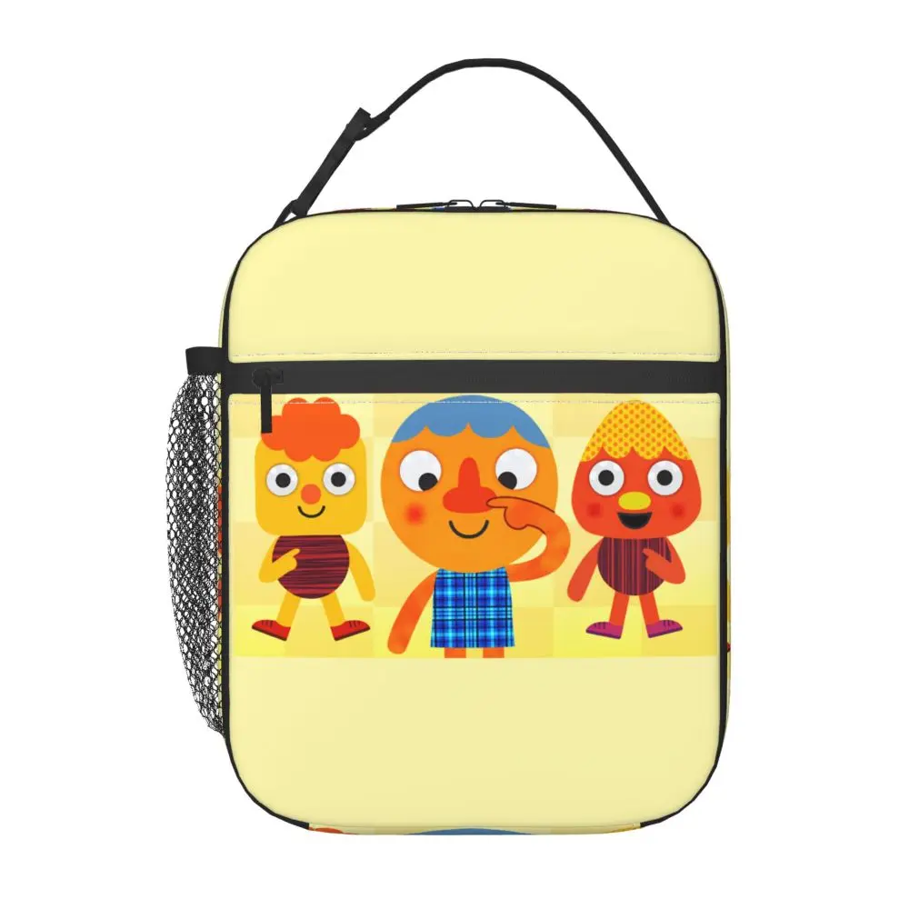 Ich! Lunchtasche mit Nudel- und Pals-Songs, super einfach, tragbar, mit Reißverschluss, Lunchbox für Erwachsene, Picknick-Aufdruck, Kühltasche, Oxford-Thermo-Lunchtaschen – Detail 1
