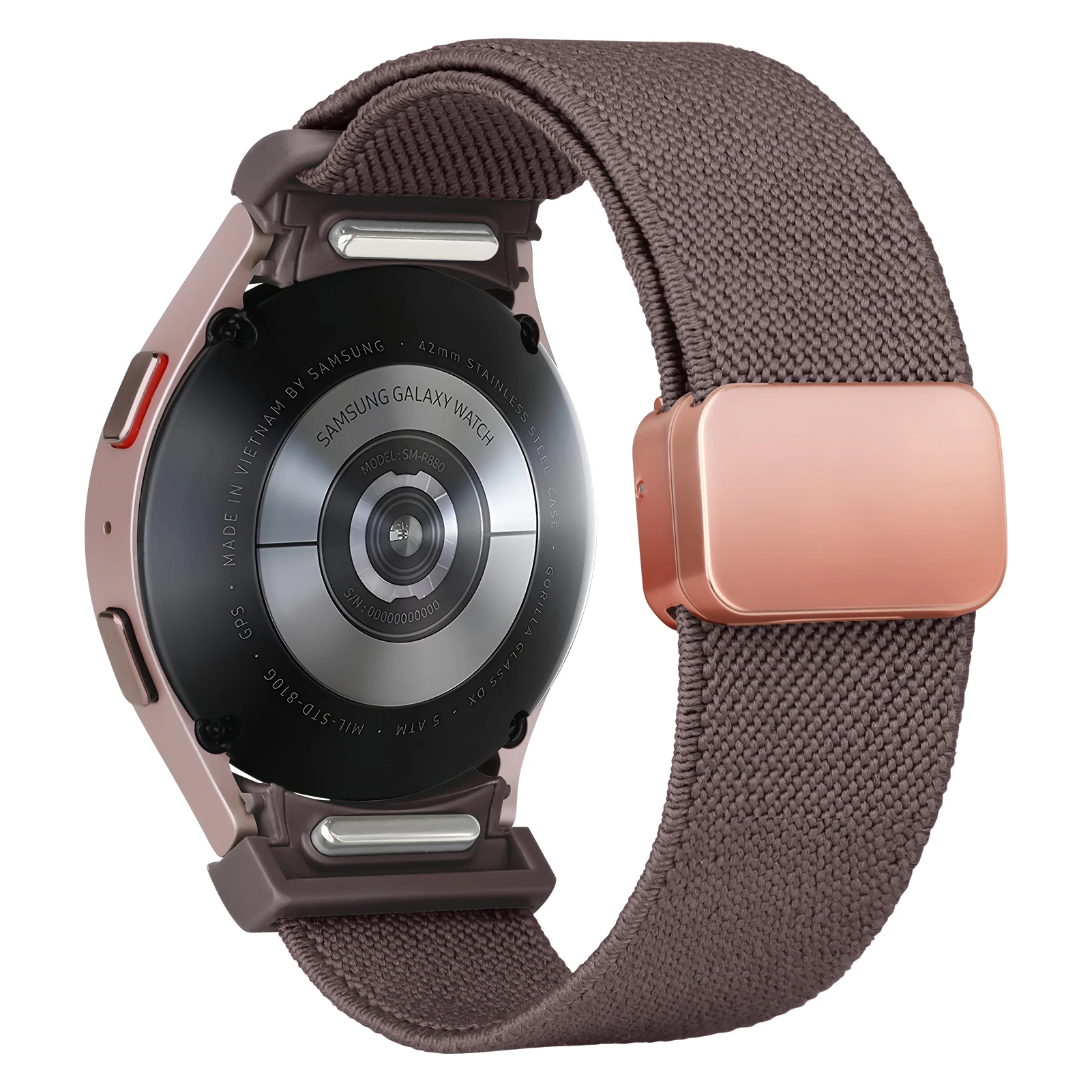 Magnetic Nylon No-Gap Watch Band Bracelet