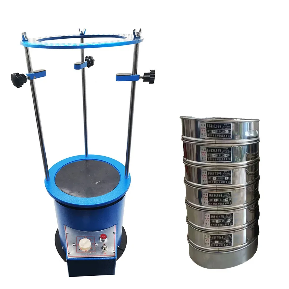 Electric Sieve Shaker Vibrating Machine 20CM Diameter for Laboratory Sieves Type