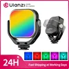 ​Ulanzi VL66RGB Bi-color RGB Fill Light Rotatable Video Light for Camera Smartphone Clip with Cold Shoe for Vlog Live Streaming