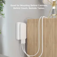 Flat USB C Wall Charger 65W GaN USB-A USB-C Wall Charger Ultra Slim Folding Travel Dual Port USB Wall Charger For Phones Tablets 2