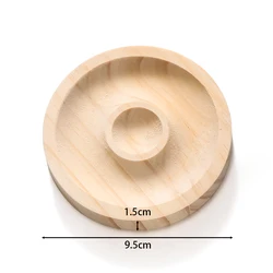 Wooden Beading Design Board for Jewelry Crafting and Display (Round)