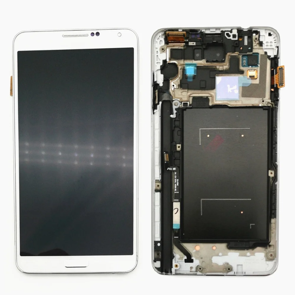 Pantalla LCD Super AMOLED para Samsung Galaxy Note 3, montaje de digitalizador con pantalla táctil, N9005, N900, N900A