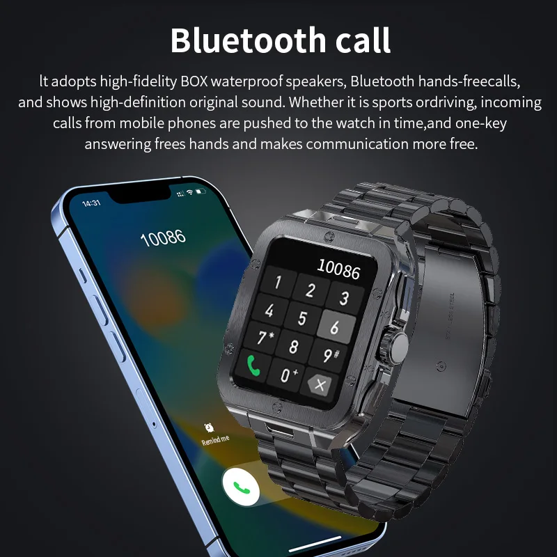 LIGE 2023 PPG Smartwatch  ȭ   ð      Ʈ ġ  Reloj Hombre