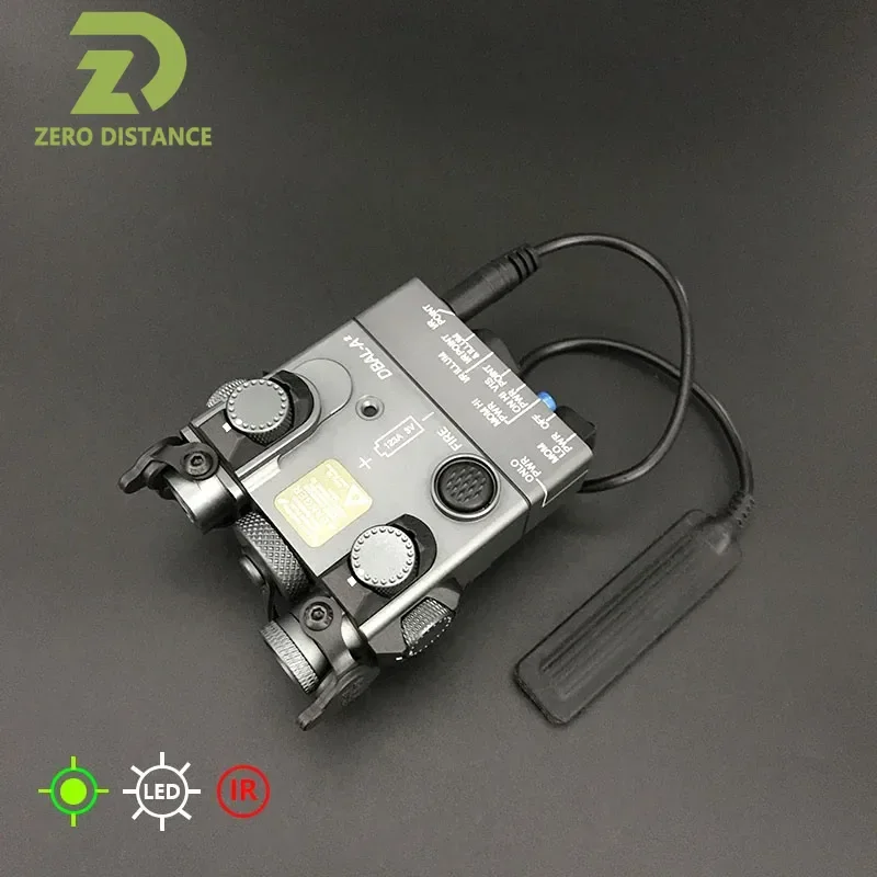 Sotac Metal DBAL A2 Tactical Laser Red Green Dot Indicator IR Laser LED White Light Multifunctional Laser Indicator Aiming laser sight