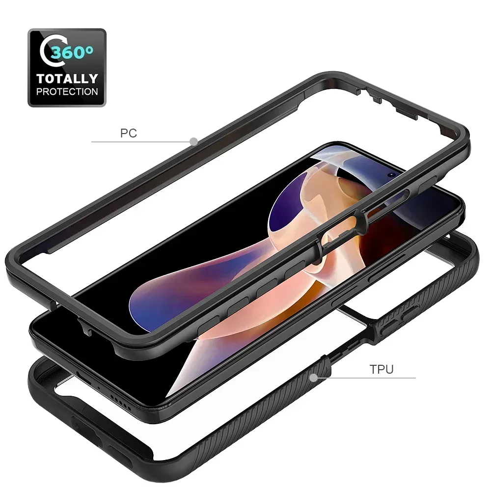 Shockproof Crystal Clear Bumper Phone Case Cover
