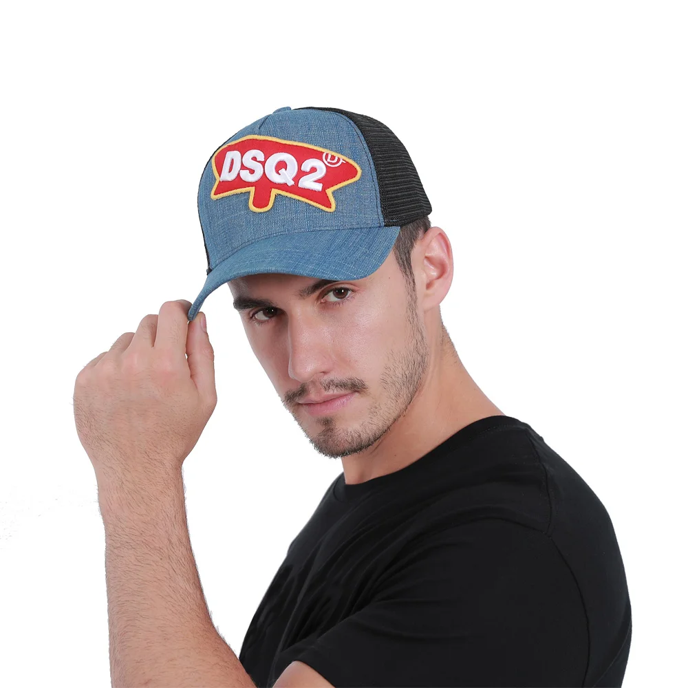

DSQ2 DSQICOND2 ICON Men Women High Quality Gauze Mesh Baseball Tennis Fashion Casual Sun Hat Boyfriend Gift