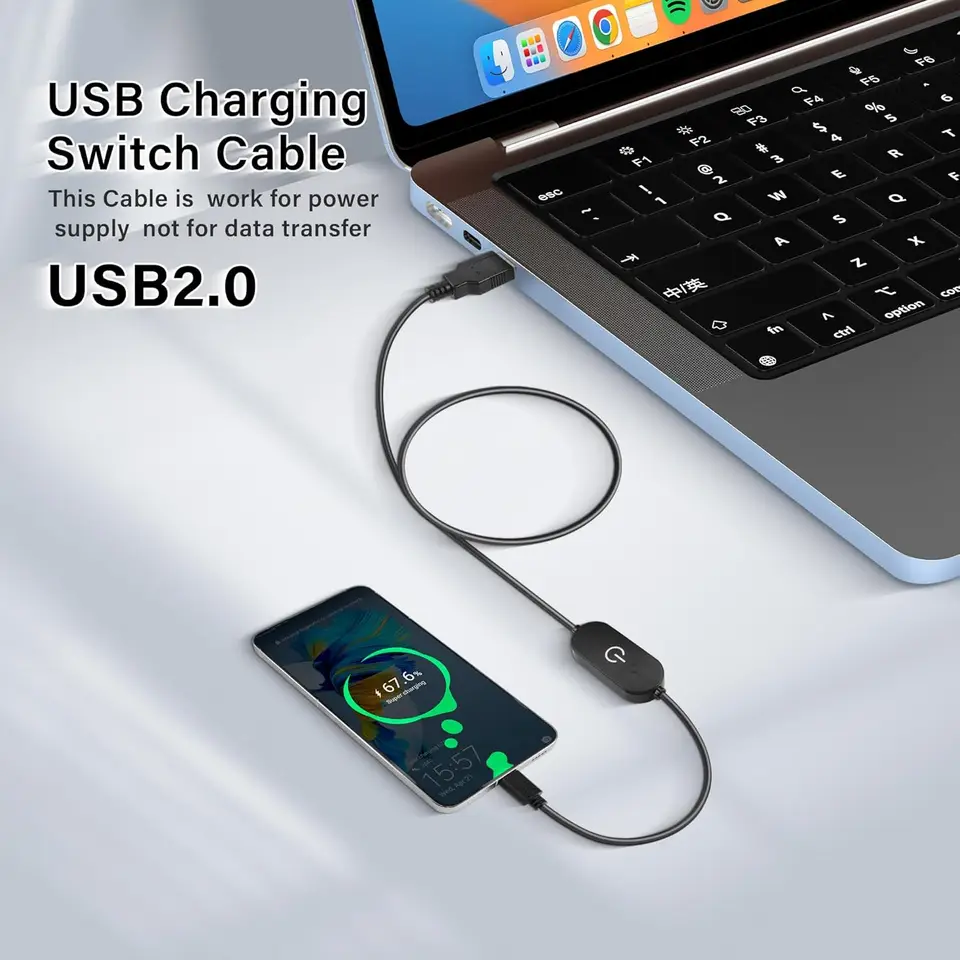 Duttek Câble D'extension USB Vers USB C De 1 M, USB Mâle Vers