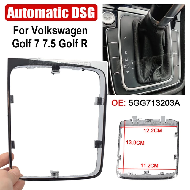 DSG Schaltknauf Rahmen Halterung Kreis Getriebe Schalthebel Basis Trim  Kreis Für Automatische LHD Golf 7 7,5 Golf R 5GG713203A - AliExpress