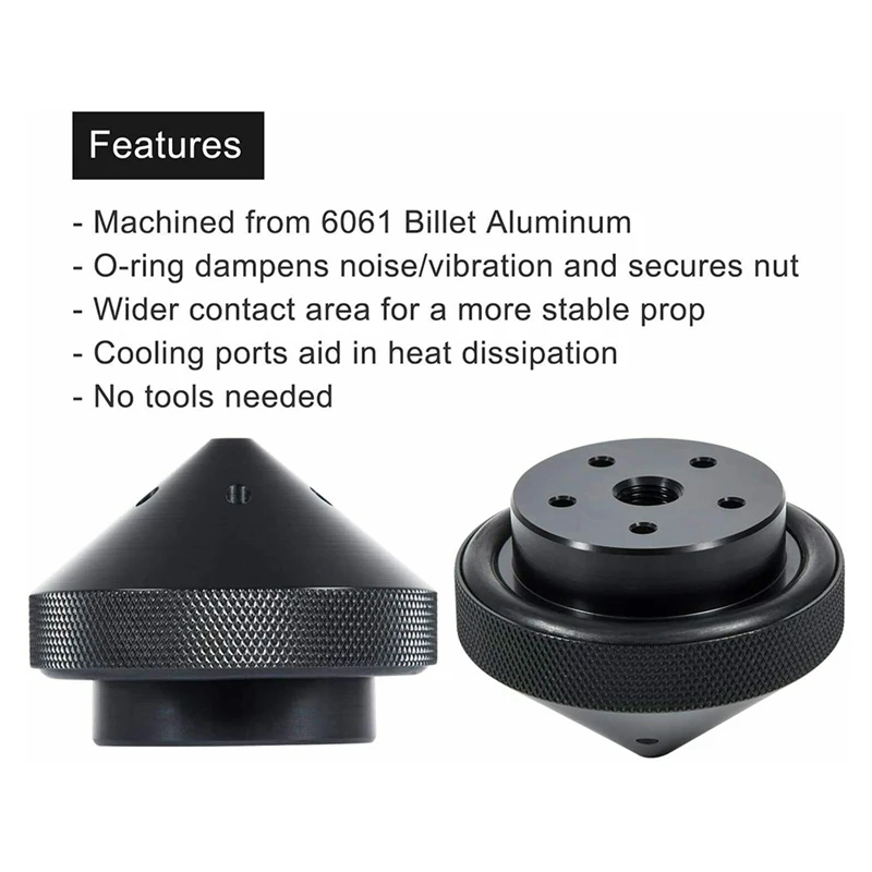 Marine G-Force Eliminator Trolling Motor Prop Nut 2X GFEL-MG-R-DP for Motorguide X3 X5 XI3 XI5