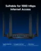 BE3600 WiFi 7 Gigabit 4 Stream Dual Band Router WR3600 MU-MIMO High Gain Antennas VPN Clients & Server, Cloud Control 3