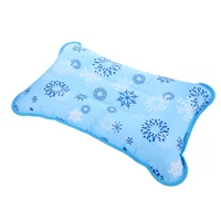 Ice Pillow Water Fillable for Summer Pillows Cooling Pad Cold Sleeping Waterproof Polyester Surface Inflatable 2