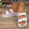 Summer Women Slipper Outdoor Beach Sandals EVA Platform flip flops For House Slides buckle Soft Thick Sole Sandals 3