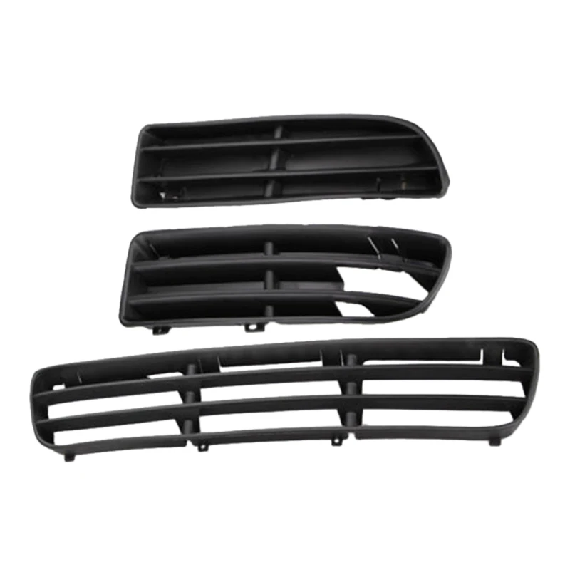 Grille Inférieure De Calandre Pour Volkswagen Bora MK4 1999-2004 - Paire De Rechange En Plastique - 8