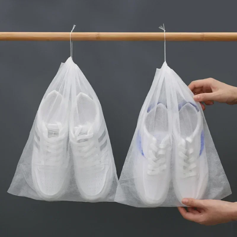 Anti-yellow Shoes Storage Bag Shoe Cover Non-woven Fabric Moisture-Proof Disposable Dust-proof Shoe Cover disposable shoe covers shoe covers