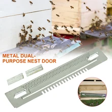 

39*6.5cm Bee Hive Sliding Guards Travel Gates Beekeeping Tool Metal Effective Protection Of The Hive And Bees Supplies
