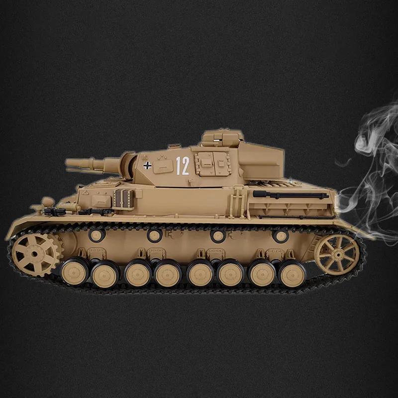 Henglong 3858-1 Competitive Simulation 1:16 German Iv F-type Remote Control Electric Infrared Rc Medium Tank Children's Toy 4