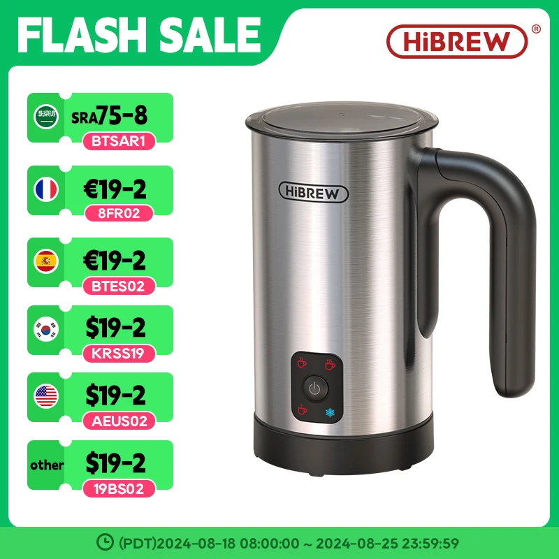 Milk Frother Electric Milk Frother 4 in 1