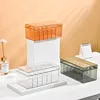 Acrylicjewelry Cover High-end Generous Band Clear Eyelash Nail Cosmetics Storage Box with Cover Design Dustproof Large Capacity 1