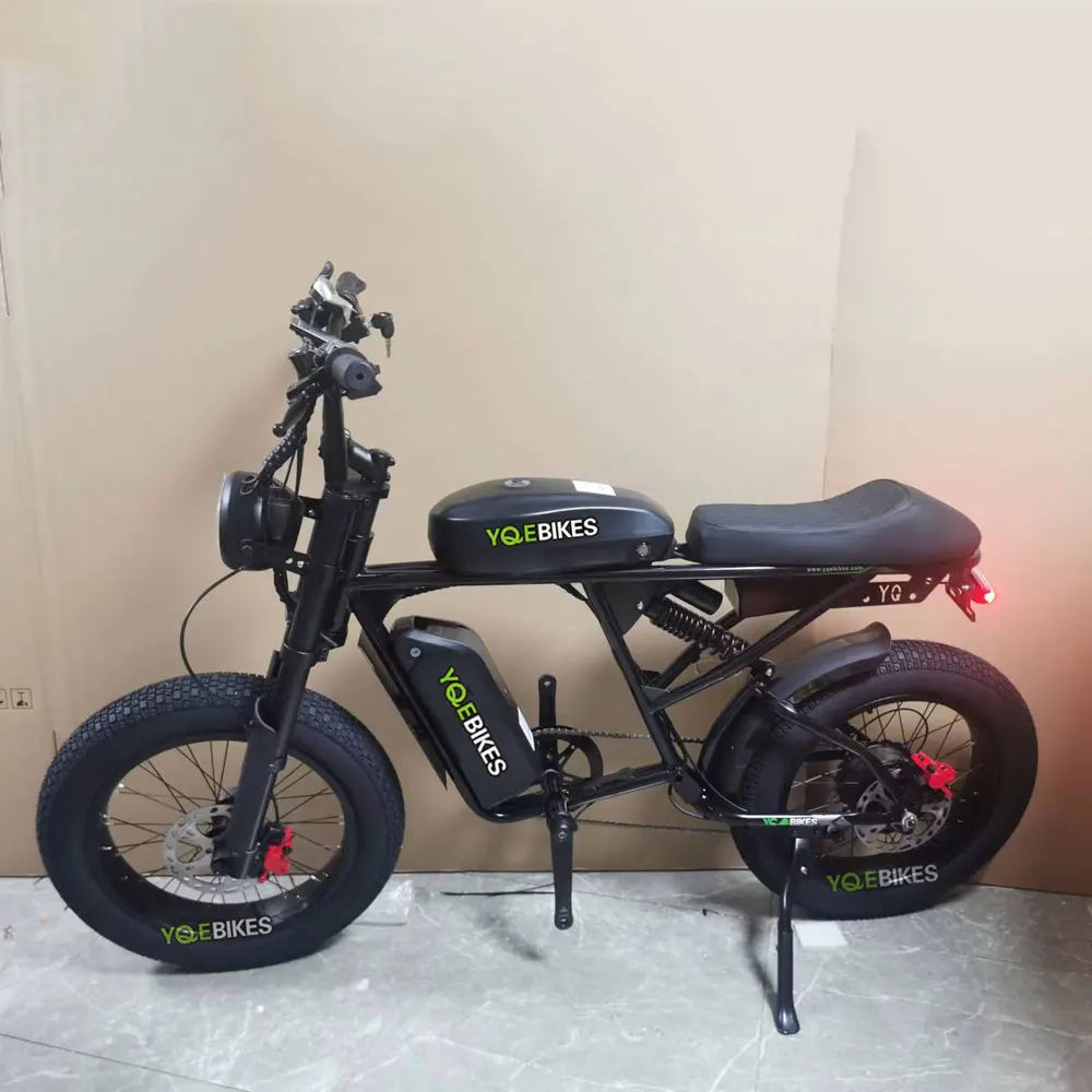 

YQEBIKES горячая распродажа 20*4,0 Электрический городской велосипед 73 RX 48V 2000W 45AH, двойная батарея, полная подвеска, Ebike MTB Ebikes + 2 зарядных устройства