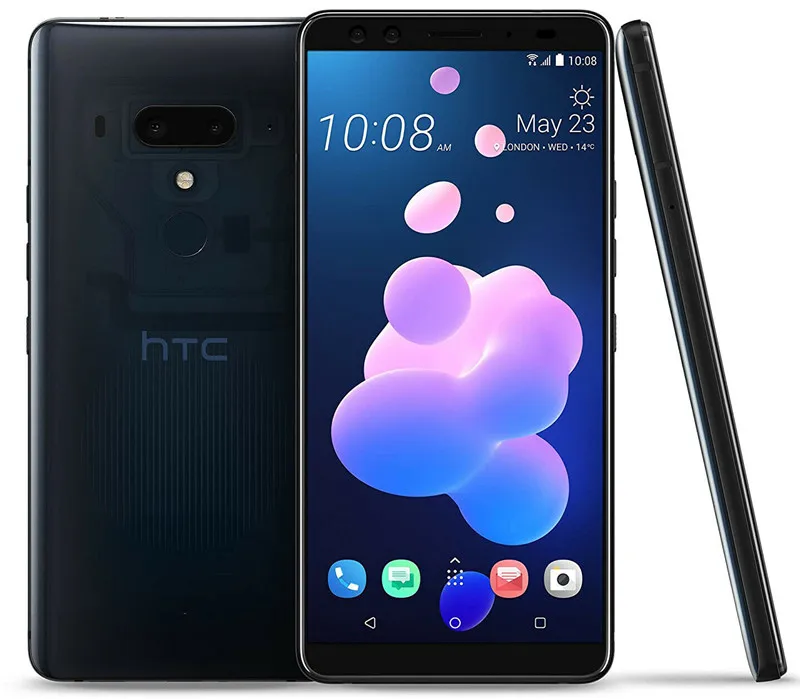 HTC U12+ フレームレッド　海外版SIMフリー　デュアルSIM