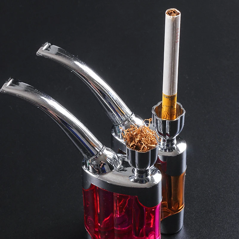 Creative Washable Tobacco Cigarette Filter Removable To Clean Dual Use Mini Pipe Hookah Tube Smoking Gadgets Weed Accessories