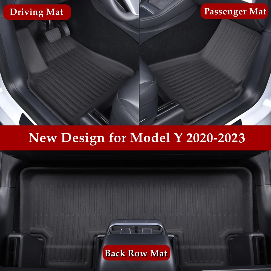 For Tesla Model Y 20202022 New Design 3d Xpe Fully Surrounded Car