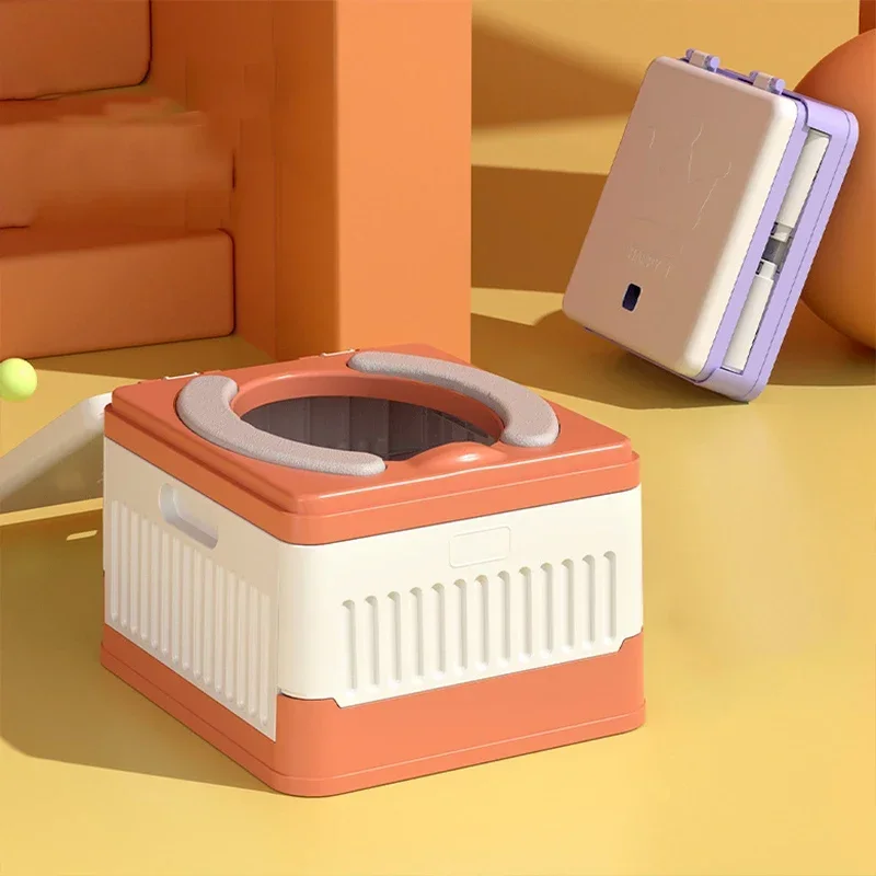 Potty Training Toilet for Kids Children's Solid Color Portable Folding Car Emergency and Outdoor Activities Toilet Toilet 4