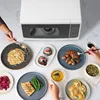 Countertop Microwave 700 Watt, Cubic Feet - With LED Lighting and Child Lock - Perfect for Apartments and Dorms - Easy to Clean 5