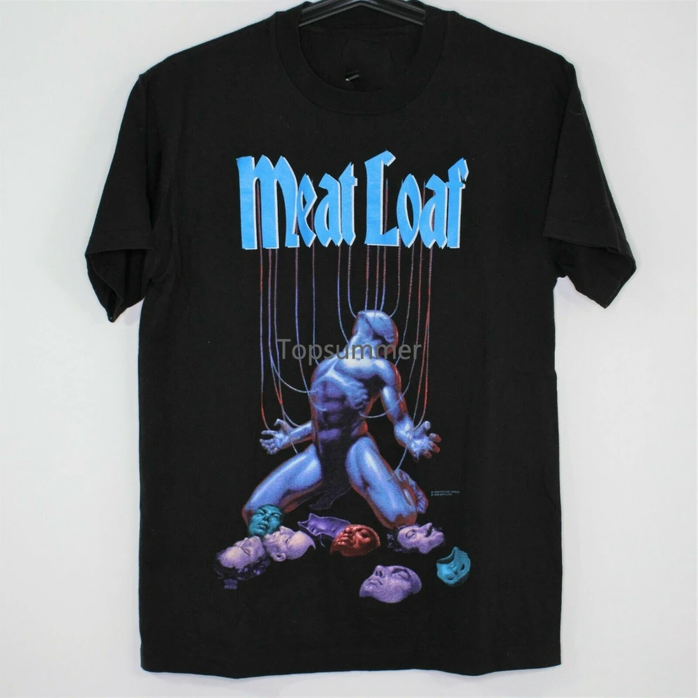 

Rare Meat Loaf All My Sins Black Men All Size Shirt Ng584