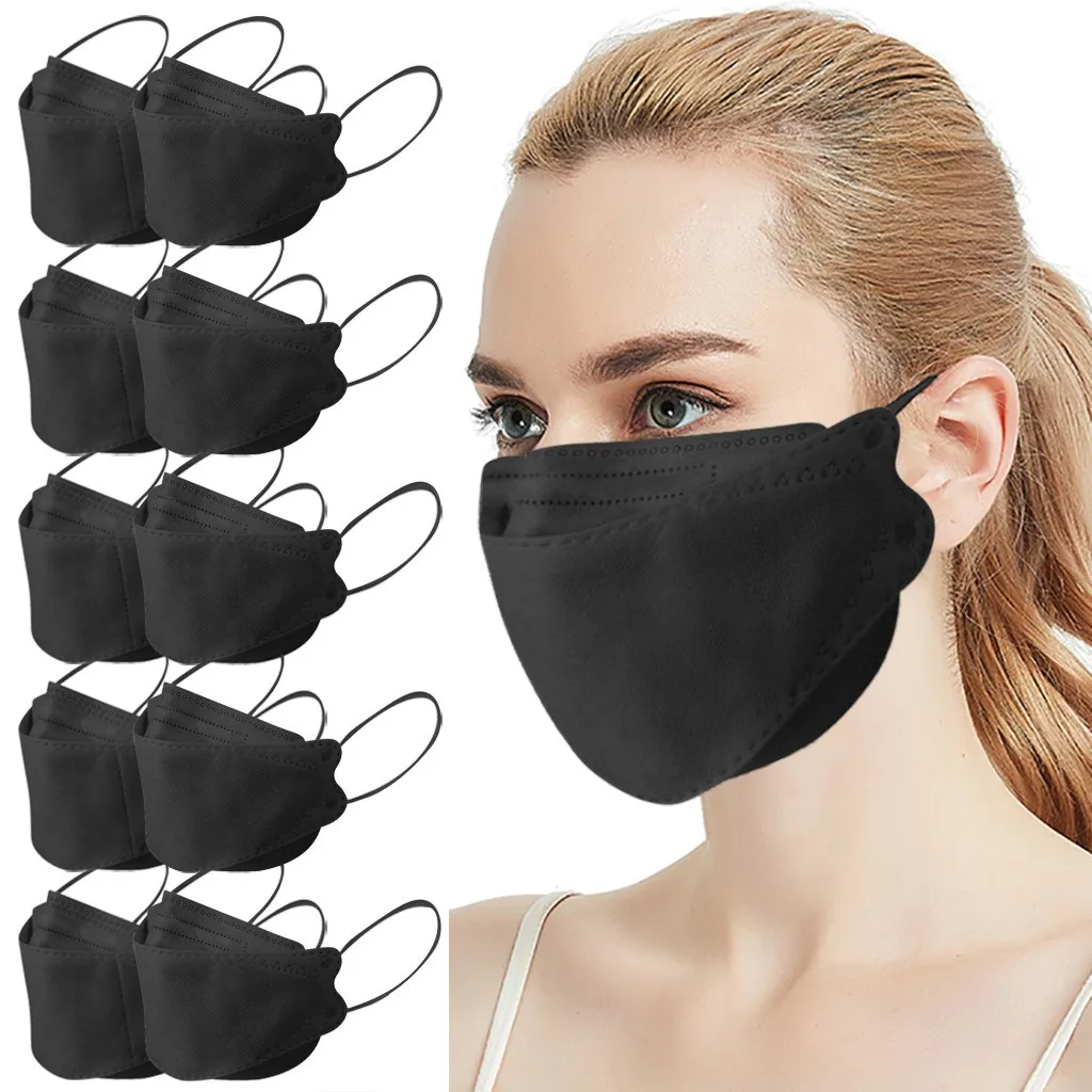 Masques Chirurgicaux Type IIR Noir/Gris Lot 10 ou 20 Pièces