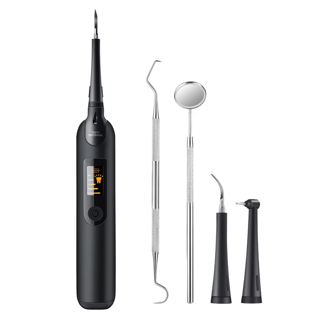 Teeth Tartar Remover Electric Sonic Dental Calculus and Plaque Remover With LED Light Teeth Whitening Kit Dental Tools At Home 1