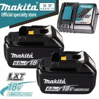 Batterie au lithium de remplacement Makita 6Ah pour batterie Makita 18V BL1830B BL1850B BL1850 BL1840 BL1860 BL1815 1