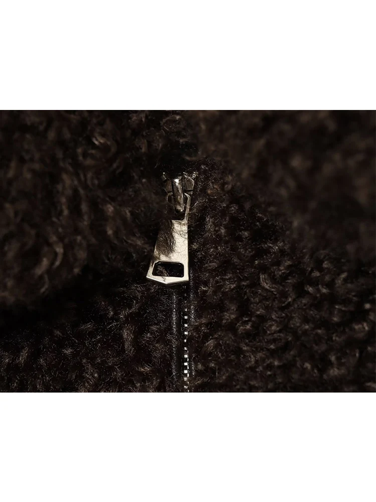 New Women Winter Autumn Fur Teddy Jacket Casual Faux Fur Short Coat Fashion Long Sleeve Zip Up Outwear Women Warm Outerwear