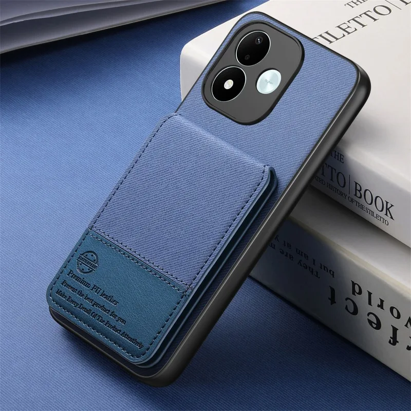Luxury Leather RFID Card Case & Back Cover