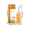 Turmeric Cleanser Deeply Cleansing Kojic Acid Blackhead Remover Skin Cleansing Oil Control Fade Acne Marks Brighten Foam Cleanse 6