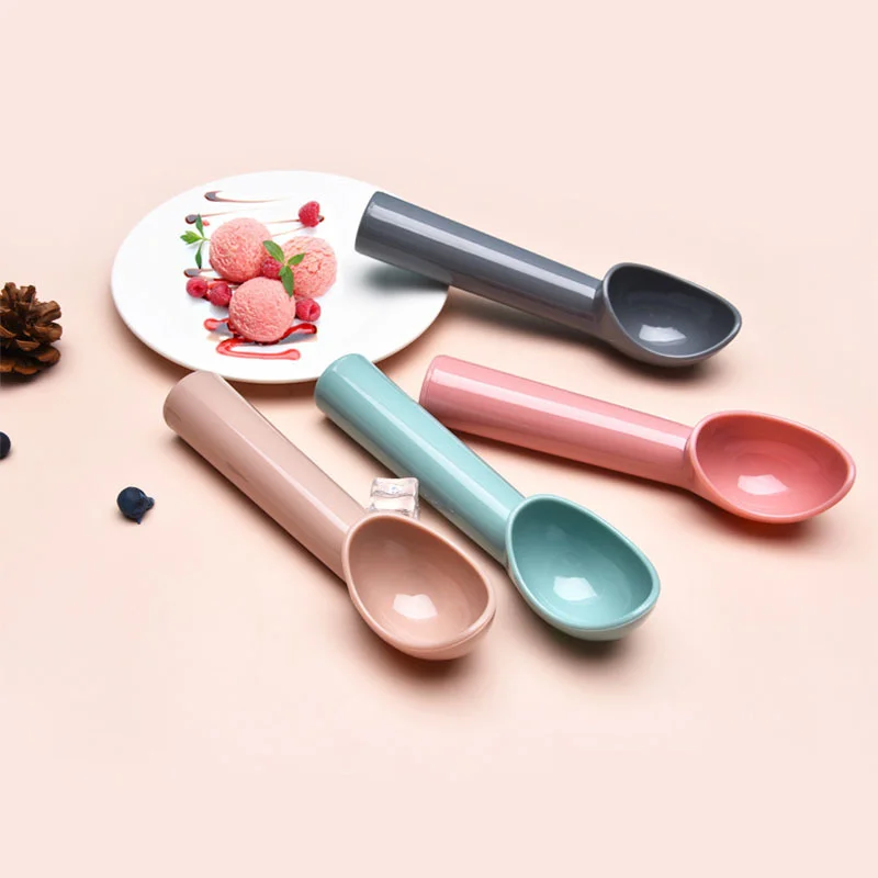 Ice Cream Scoops Stacks Thickened PP Ice Cream Digger Non-Stick Fruit Ball Maker Watermelon Tools Kitchen Gadgets ice cream scoop