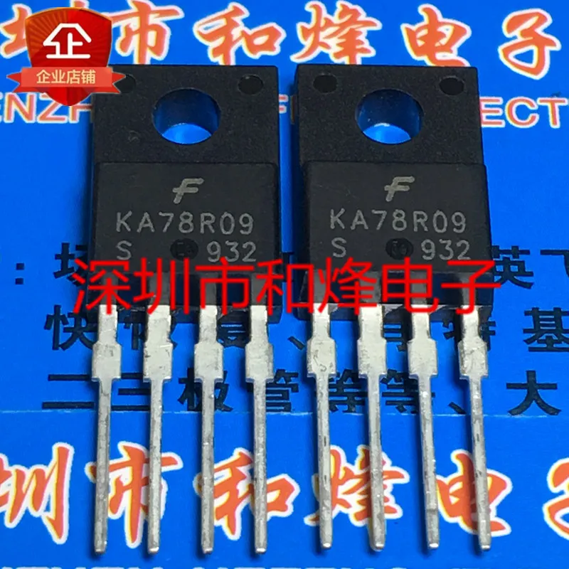 

KA78R09 New import TO-220F Four feet of controlled voltage regulator IC chip