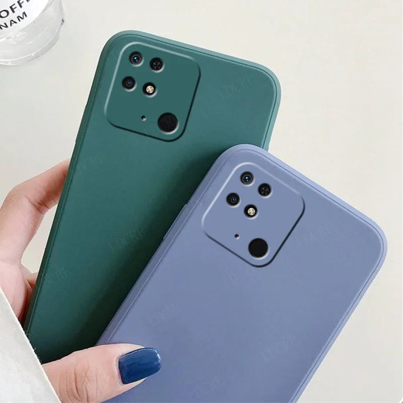 Shockproof Soft TPU Phone Case - Durable Bumper Back Cover